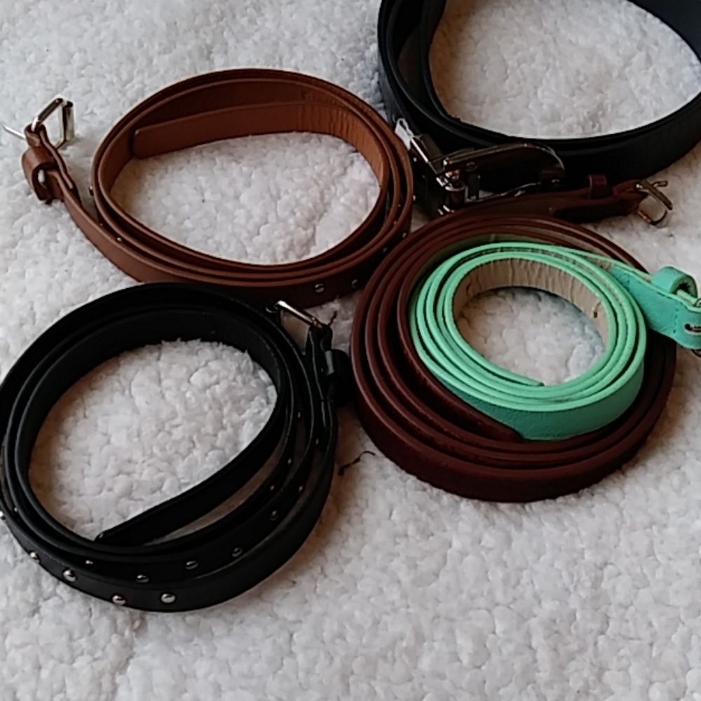 3/$25 Med - large fashion belts bundle